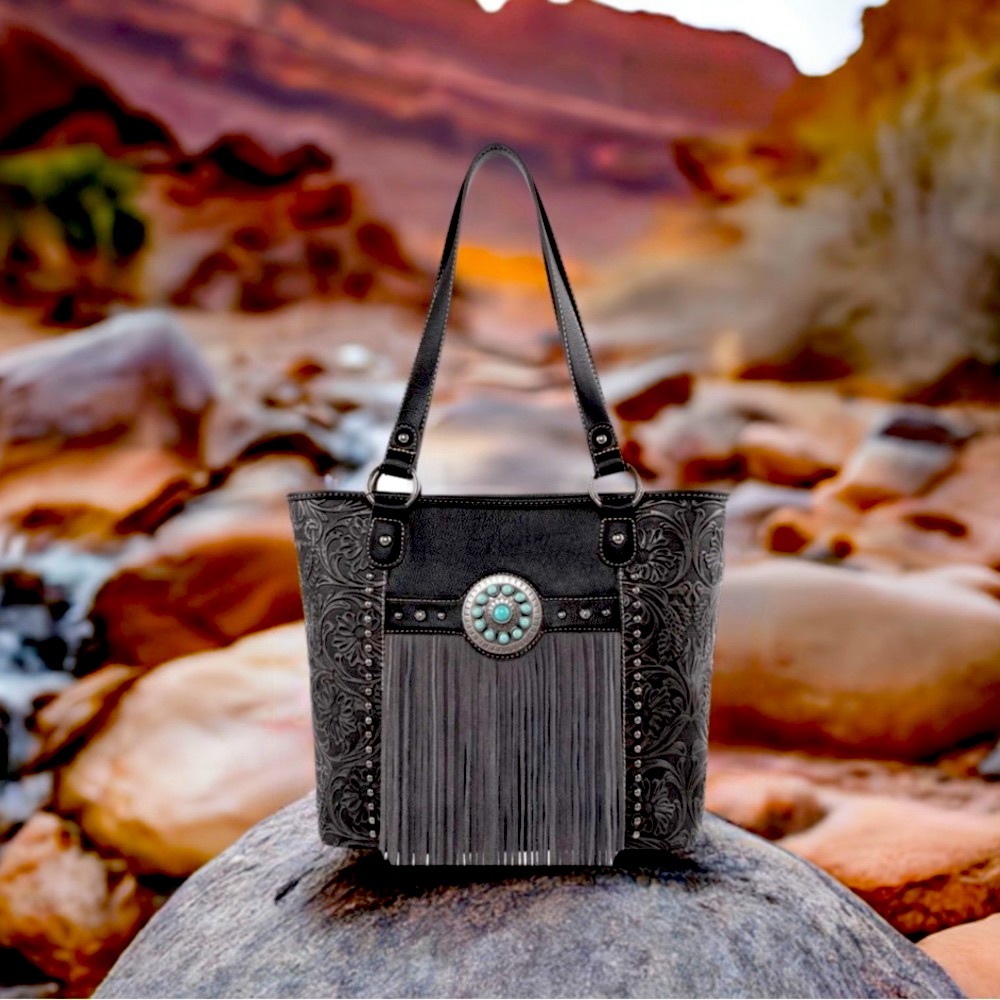 Montana West Fringe Collection Conceal Carry Tote